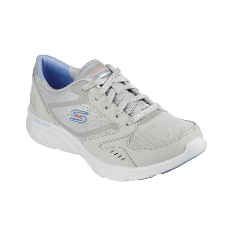 Skechers D'lux Comfort Running Shoes Women's Low-Top Dark Gray-2
