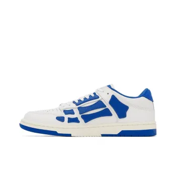 AMIRI Skel Top Low White Blue