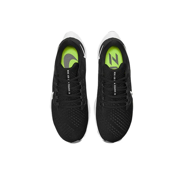 Nike Air Zoom Pegasus 38 'Black White' Women's-3