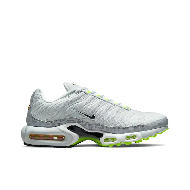 Nike Air Max Plus Platinum Grey Reflective Logos-1