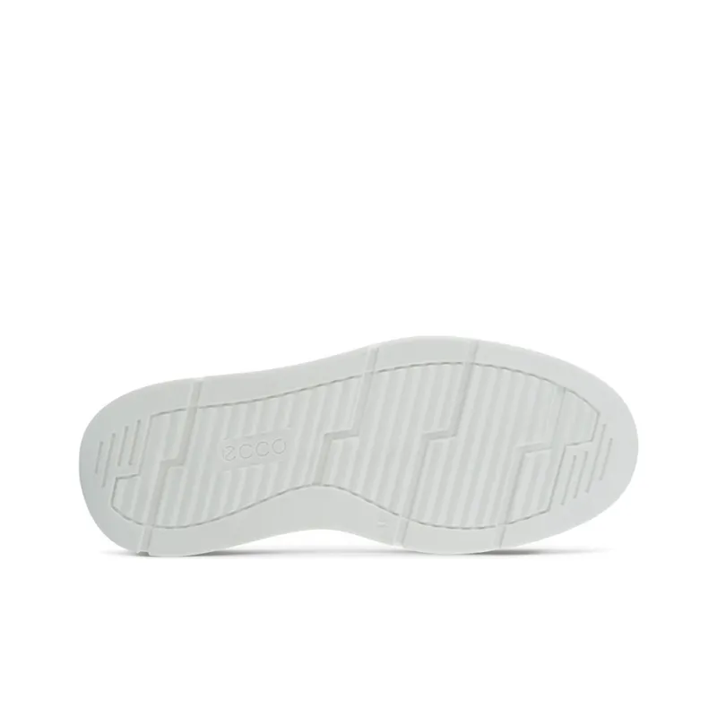 Ecco Soft X Stylish Skateboarding Shoes Men's Black White-4