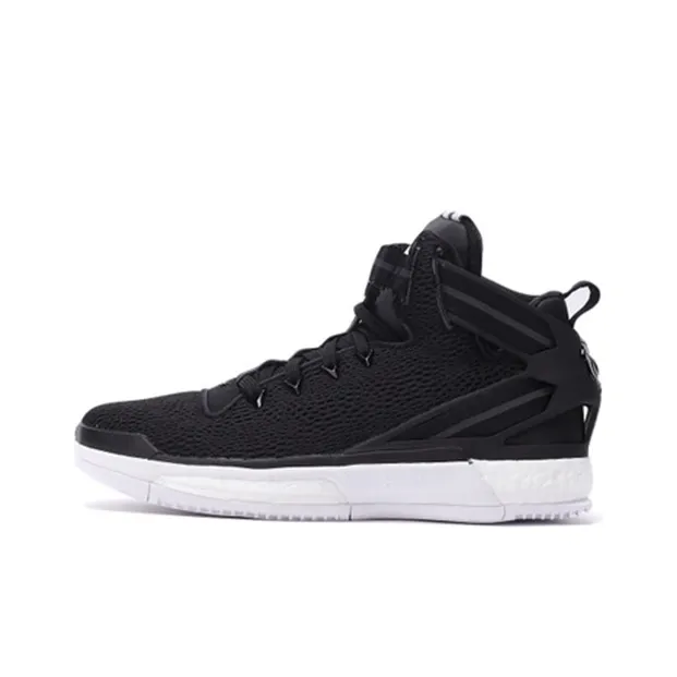 adidas D Rose 6 Boost Black White-0