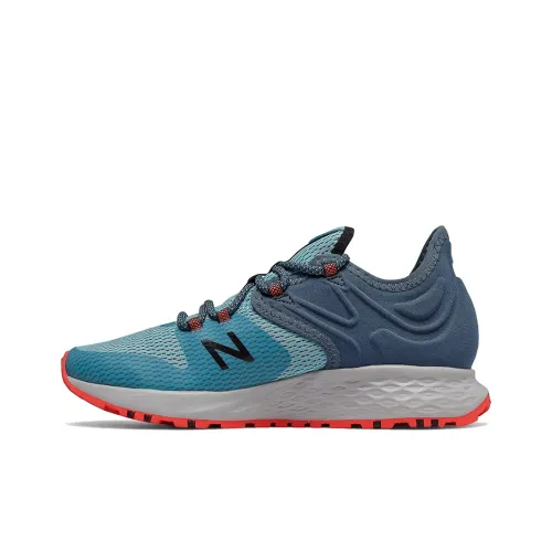 New Balance NB Fresh Foam Running Shoes Women's Low-Top Wax Blue/Stone Blue/Turquoise Red