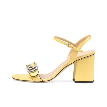 GUCCI GG Marmont One-Strap Sandals Women's