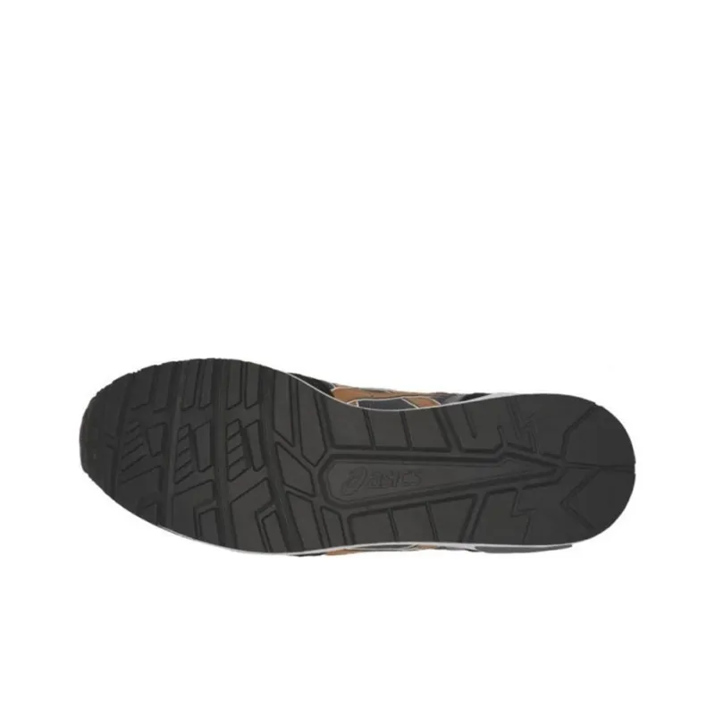 Asics Lyte-Trainer Running Shoes Men Low-Top Gray/Orange-4