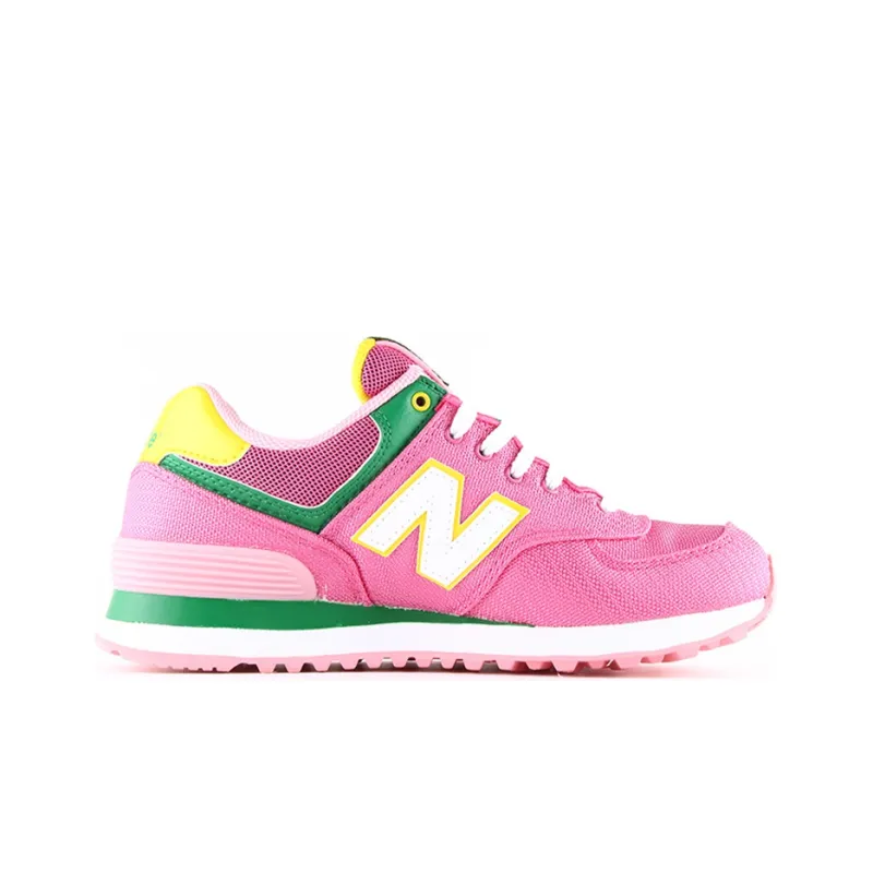 New Balance 574 Sneakers 'Bright Pink Teal' Women's-1