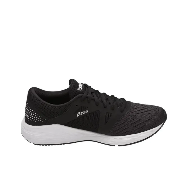 Asics Roadhawk Ff Durable Breathable Low-Top Running Shoes Women's Black White-1