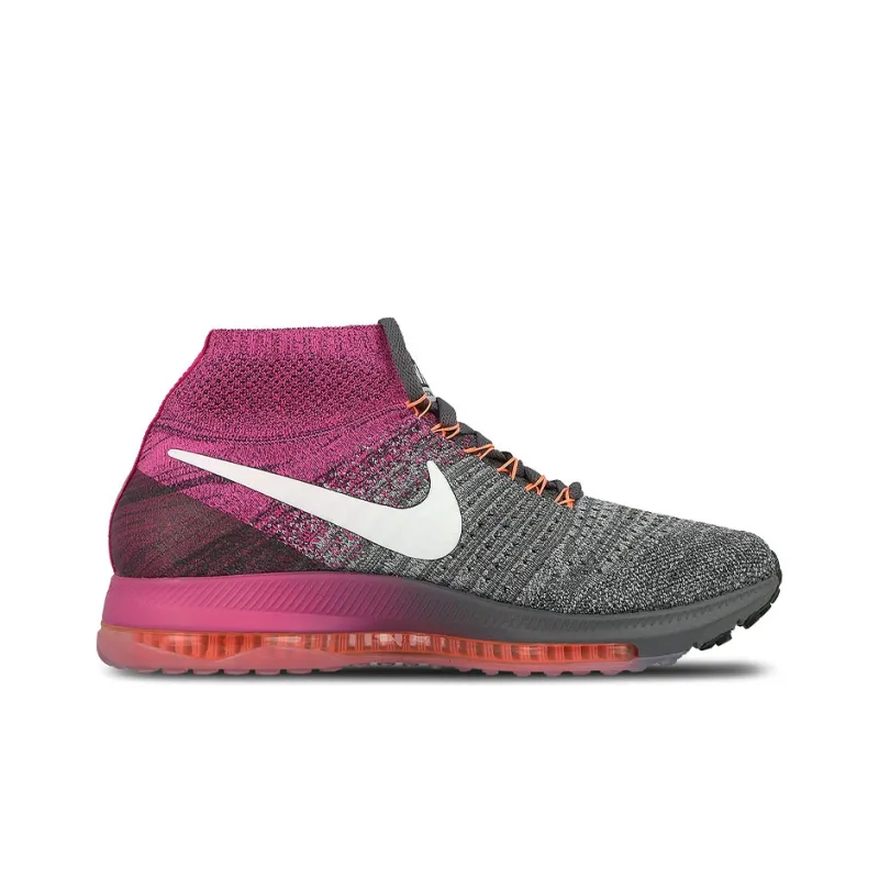 Nike Zoom All Out Flyknit 'Grey Pink' Women's-1