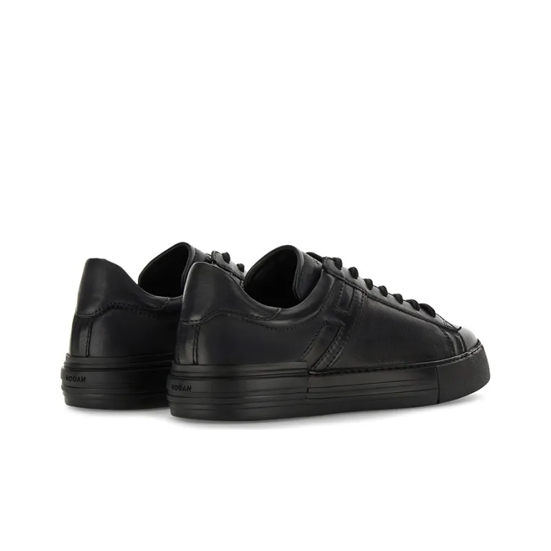 HOGAN Rebel Skateboard Shoes Men Low-Top Black-3