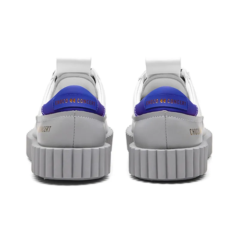 CHOCO CONCERT Stylish Skateboarding Shoes Unisex Neon White-3
