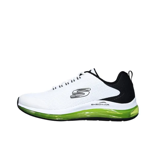 Skechers SKECH-AIR Casual Shoes Men Low-Top White/Green