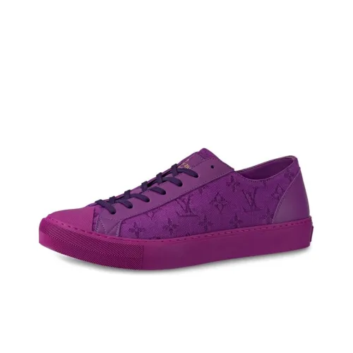 LOUIS VUITTON Tattoo Casual Shoes Men Low-Top Purple