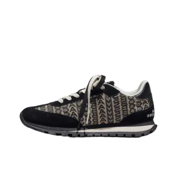 MARC JACOBS Casual Shoes Unisex Low Top Black/White