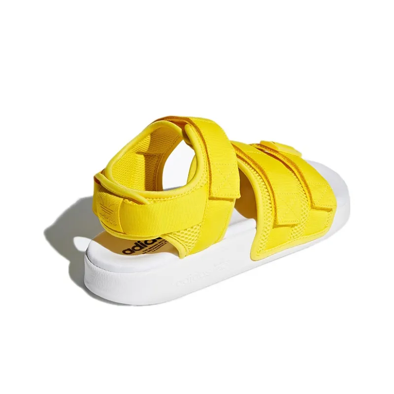 Adidas Originals Adilette 2.0 'Yellow White' Women's-3
