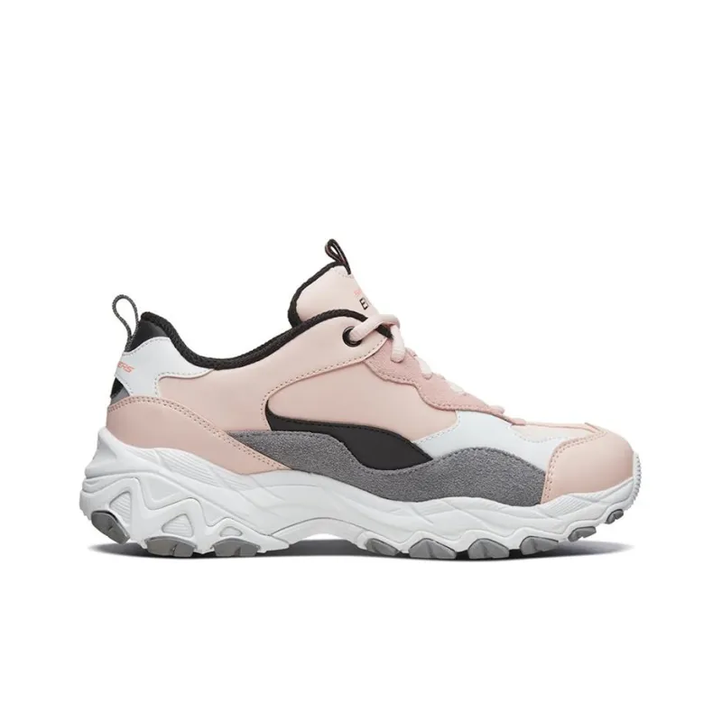 Skechers Encore Lightweight And Breathable Low-Top Running Shoes Women's Pink-1
