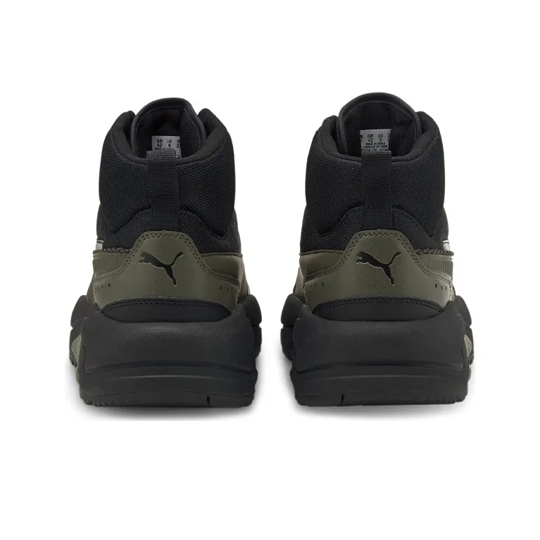 PUMA X Ray 2 Square Mid Wtr Running Shoes Unisex Green/Black-3