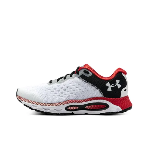 Under Armour Hovr Infinite 3 Running Shoes Men Low-Top White/Black/Red