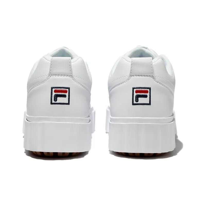 FILA Skateboard Shoes Unisex White Korean Style-4