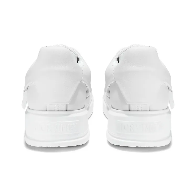 NORVINCY Stylish Skateboarding Shoes Unisex White-4