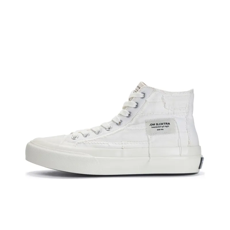 ARTICLE NO. Skateboard Shoes Unisex High Top White-0