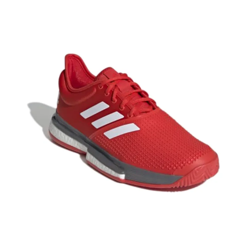 Adidas Solecourt Wear-Resistant Slip-Resistant Low-Top Tennis Shoes-2