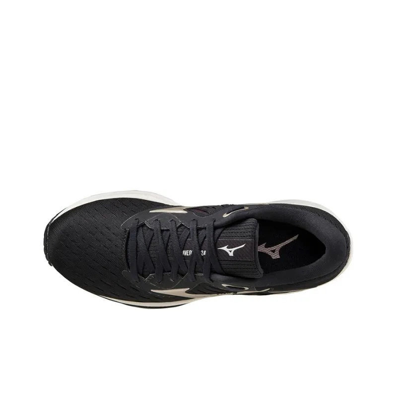 Mizuno Women's Wave Rider 24 'Black Gold' Women's-2