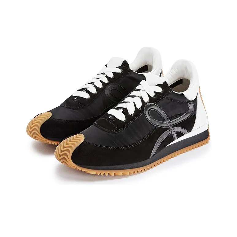 LOEWE Flow Runner Low Top Casual Shoes Women's Black-2