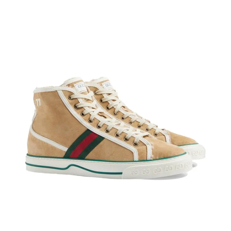 GUCCI Tennis 1977 High 'Beige'-2