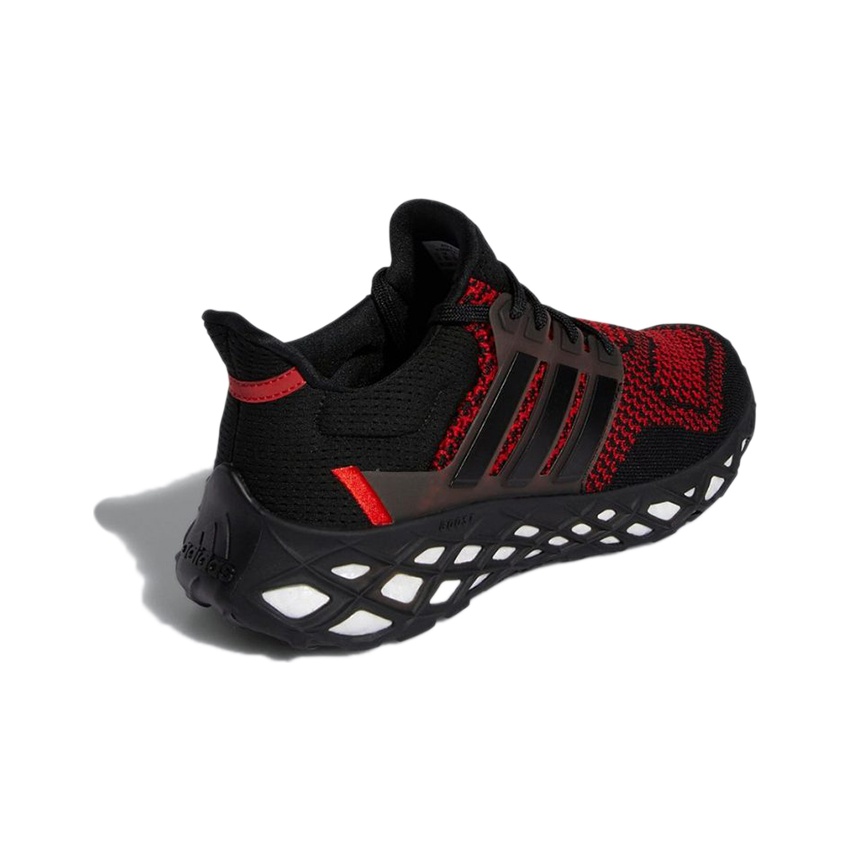 Adidas Ultra Boost Web DNA Core Black Vivid Red POIZON