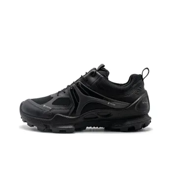 Ecco Walking C Outdoor Shoes Men Low-Top Black