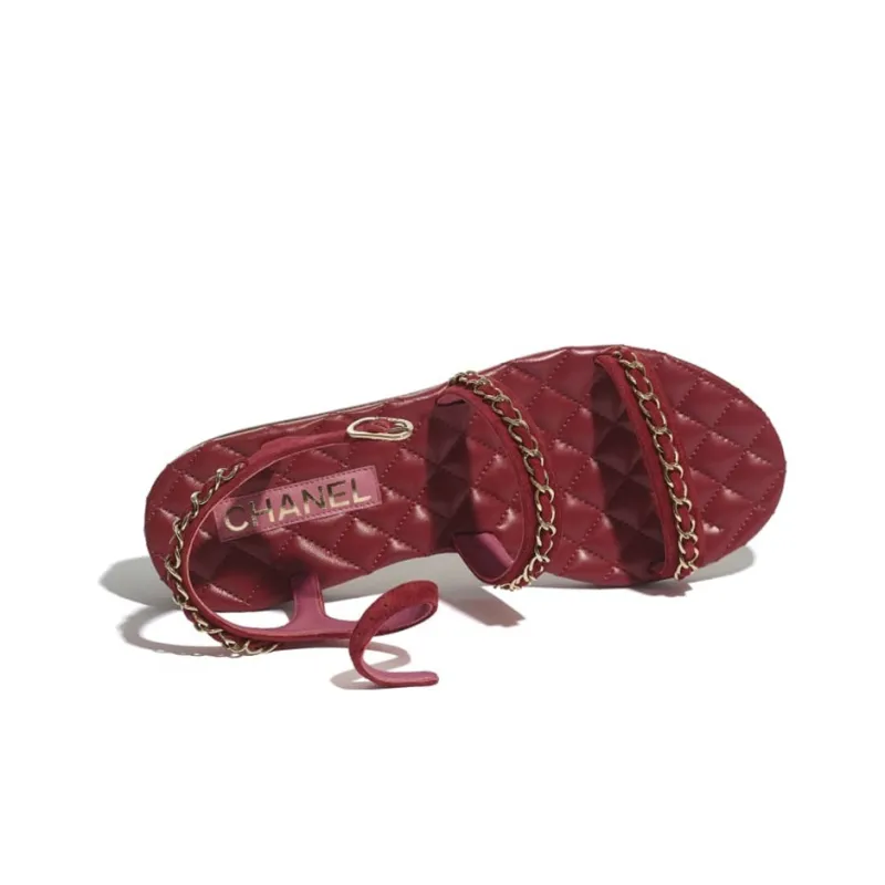 CHANEL One-Strap Sandals Women's-3