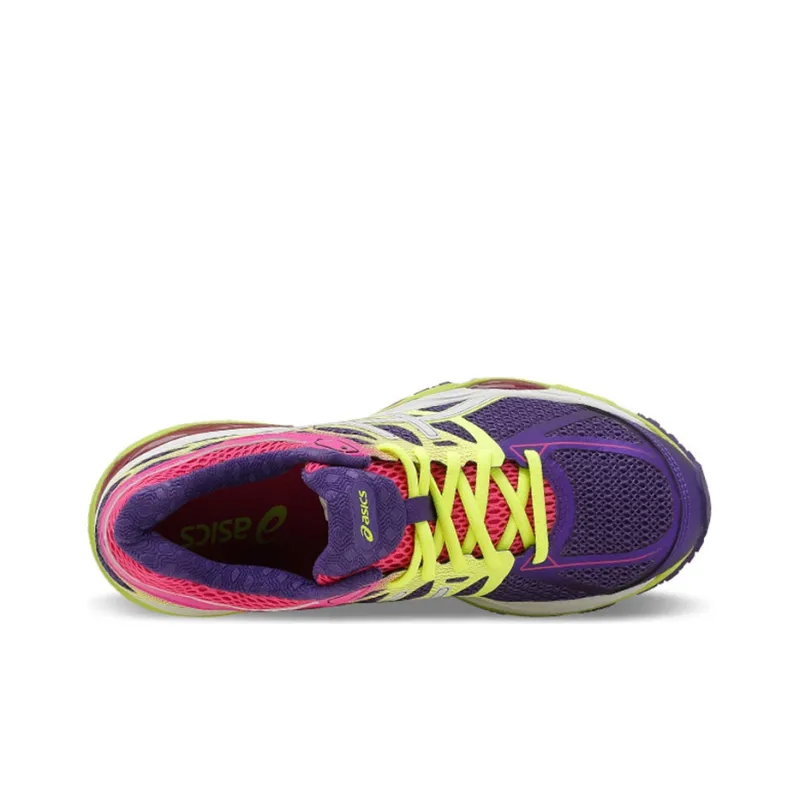 Asics Gel-Cumulus 17 Breathable Low-Top Running Shoes Women's Purple Pink-2