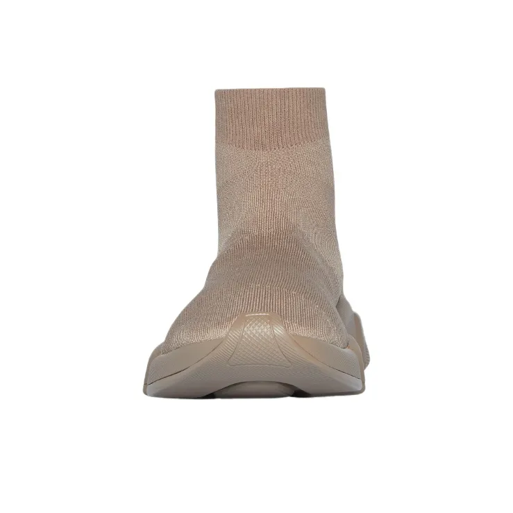 Balenciaga Women's Recycled Speed 2.0 Sneaker 'Dark Beige'-2