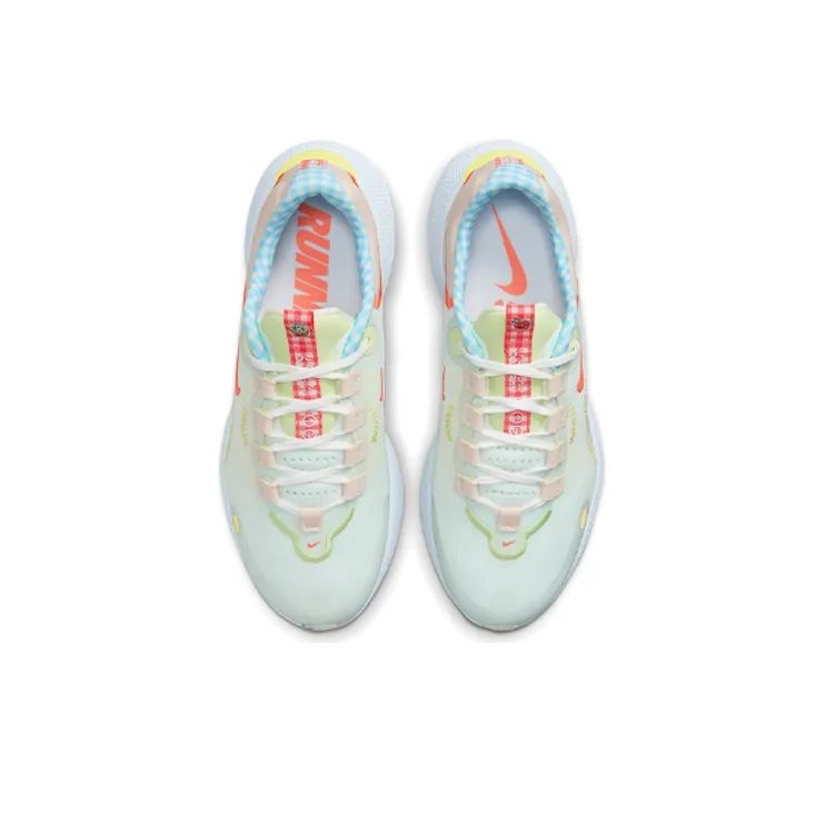 Nike React Escape Run 'Light Green Orange' Women's-3