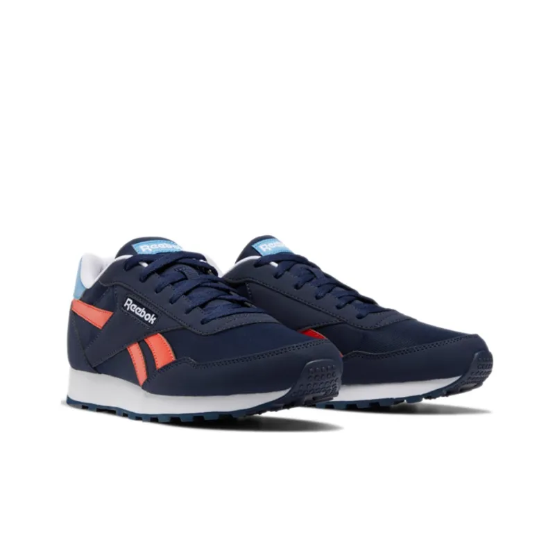 Reebok Rewind Run Cozy Wear Resistant Retro Casual Deep Blue-2