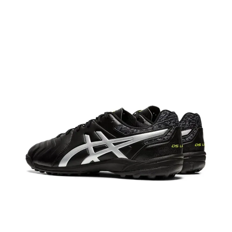 Asics Ds Light Club DS Light TF SL Abrasion Resistant Slip Resistant Low Top Running Shoes Unisex Black White-3