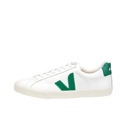 VEJA Esplar Skateboard Shoes Unisex Low-Top White/Green Tail