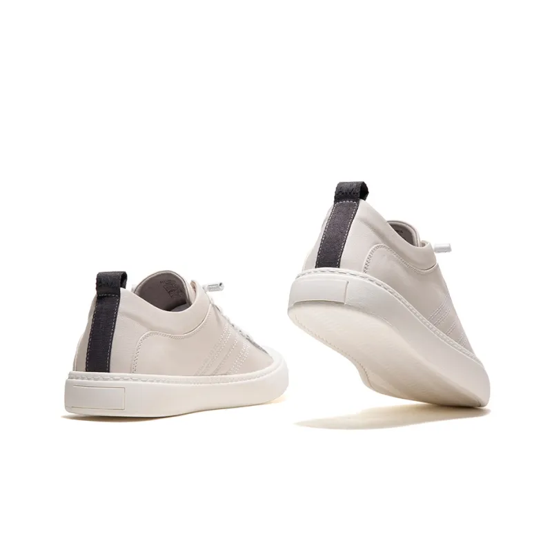 Anthony Miles Stylish Skateboarding Shoes Men's White-4