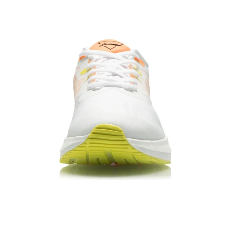 LiNing YueYing Cushioned Anti-Slip And Wear-Resistant Lightweight Low-Top Running Shoes Men's White Orange-4