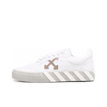 OFF WHITE Vulc Low Eco Canvas White Grey