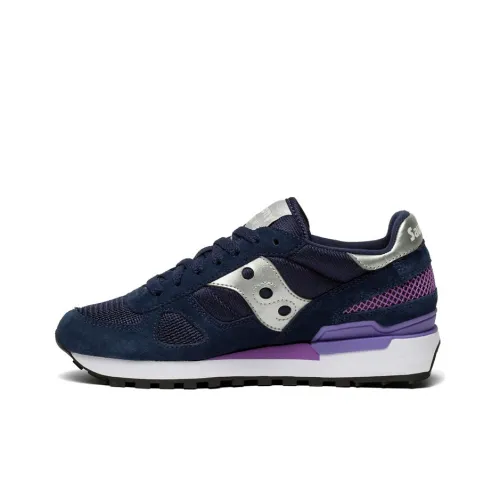 Saucony Shadow Series Running Shoes Women's Low-Top Blue/Purple/White