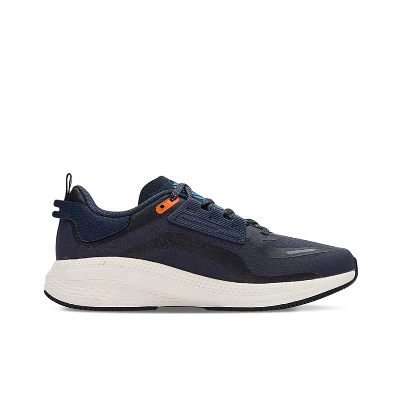 361° Slip Resistant Breathable Lightweight Low Top Running Shoes Men's Oil Ink Blue-1