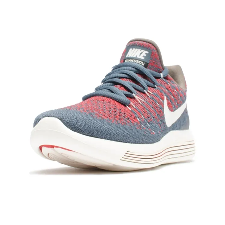 Nike Undercover X NikeLab Gyakusou LunarEpic Low Flyknit 2 'Blue Fox University Red' Women's-1