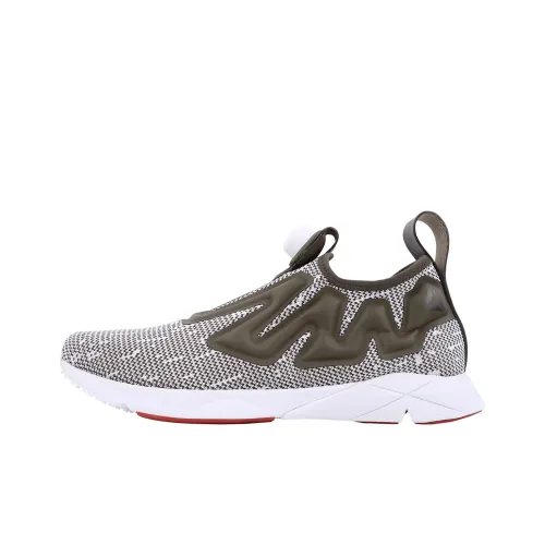 Reebok Pump Supreme Running Shoes Unisex Low-Top Gray