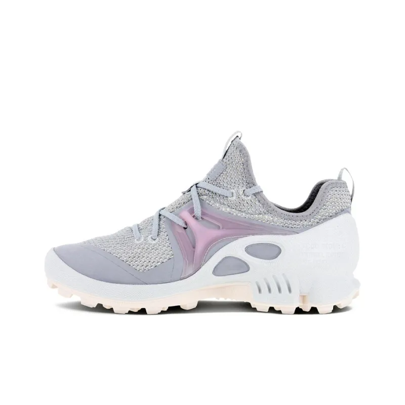 Ecco Biom C Trail Low Top Running Shoes Women's Silver Gray-0
