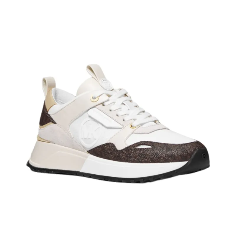 MICHAEL KORS Theo Low Top Casual Shoes Women's White-2