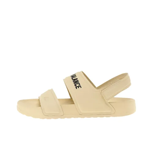 New Balance 3601 Strap Sandals Unisex Beige Yellow Korean Style