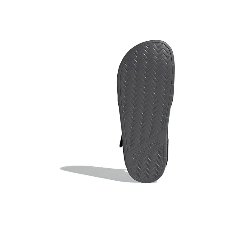 Adilette Adidas Sandal 'Black Grey'-5