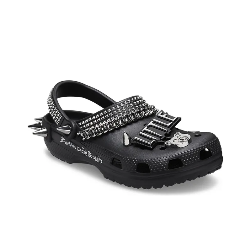 Șlapi CROCS Classic Fur Sure 207303 Black