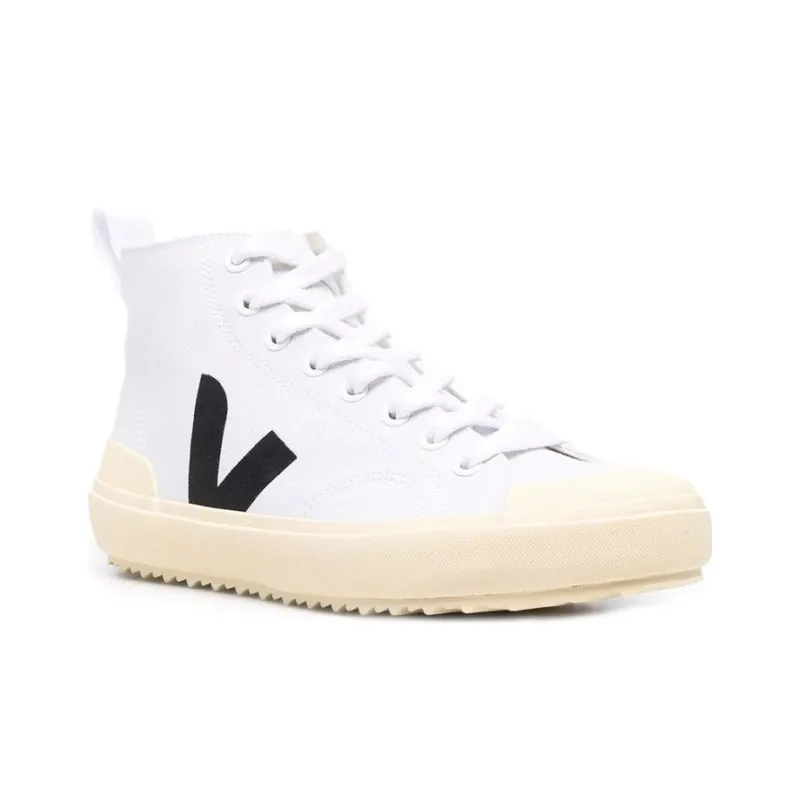 VEJA Nova Ht Canvas 'White Black'-2